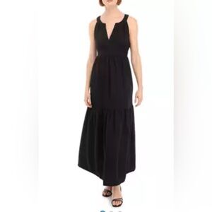 Calvin Klein Black Sleeveless Maxi Dress